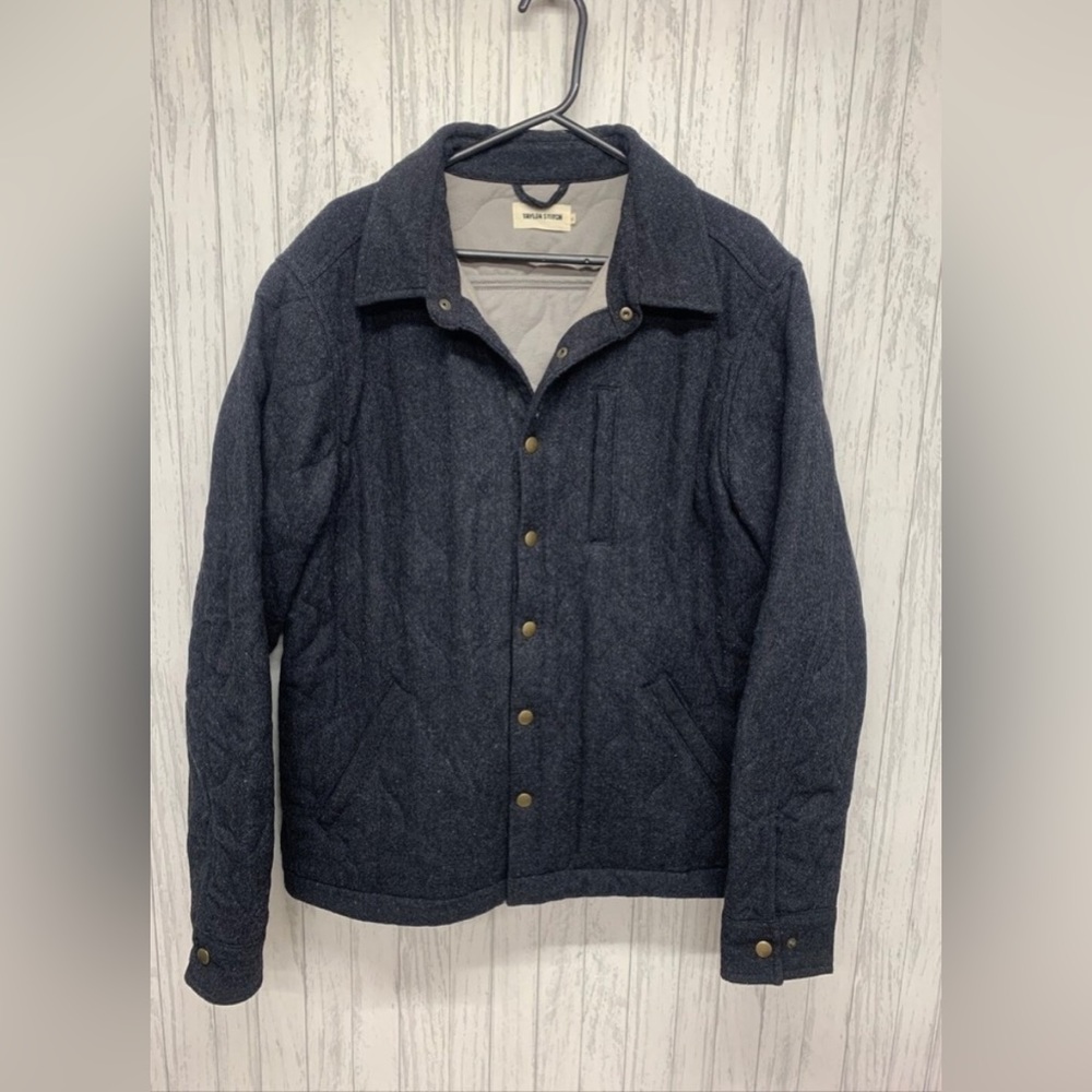 Mens Size 42 (US L) Taylor Stitch Quilted Wool Jacket